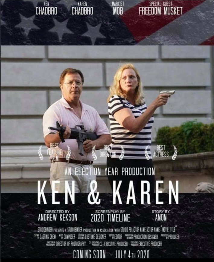 PHOTO Mark And Patricia McCloskey Starring In The Movie Ken And Karen