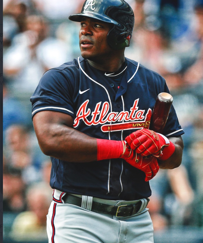 PHOTO Yasiel Puig In An Atlanta Braves Uniform