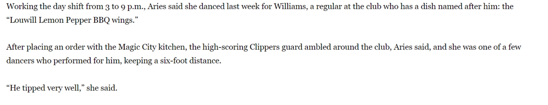 PHOTO Dancers Performed For Lou Williams When He Was In Atlanta For Emergency