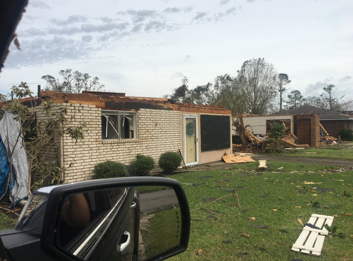 PHOTO Home Of Meteorologist In Lake Charles Is A Total Loss 