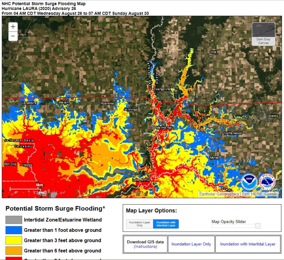 PHOTO I-10 In Louisiana Expected To Be Flooded With 8 Feet Of Water