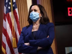 PHOTO Kamala Harris Wearing A Face Mask