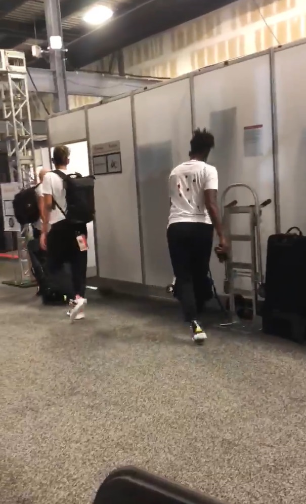 PHOTO WNBA Players Wearing Shirts With Bullets In The Back