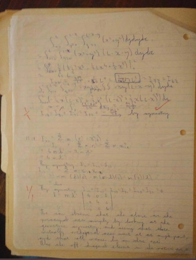 PHOTO Elon Musk Getting All The Points On His Physics Homework