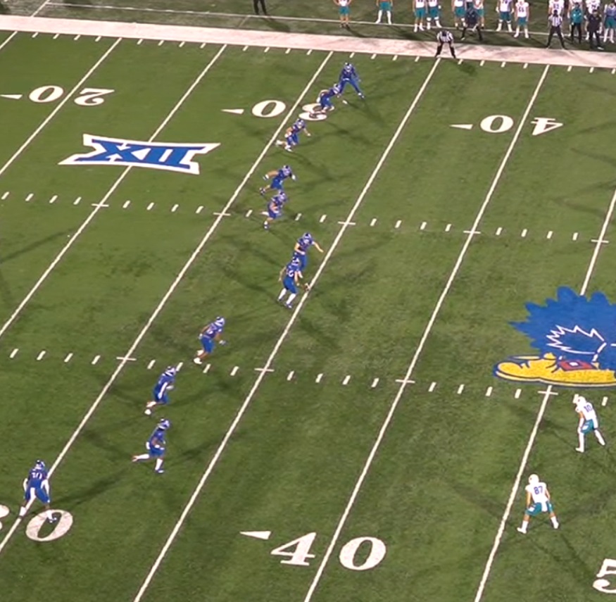 PHOTO Kansas Jayhawks Try On-Side Kick Down Double Digits To Costal Carolina