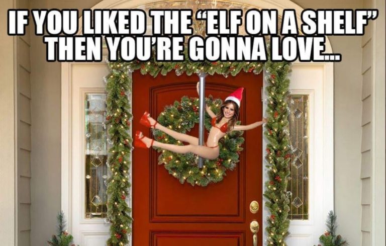 PHOTO If You Liked The Elf On A Shelf Then You're Gonna Love Melania